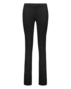 Брюки скинни в горох, черный Etro
