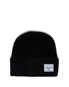 Унисекс шапка в разноцветную клетку с мягкой текстурой, черный Herschel