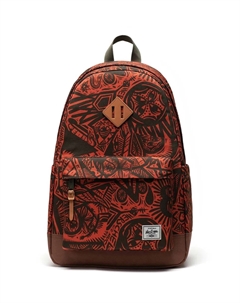 Экологичный унисекс рюкзак с принтом 24 л с отделением для ноутбука, коричневый Herschel