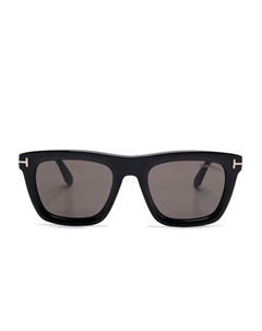 Солнцезащитные очки в квадратной оправе, черный Tom ford eyewear