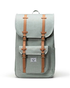 Экологичный унисекс-рюкзак зеленого цвета объемом 30 литров с отделением для ноутбука, светло-зеленый Herschel