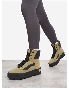 Ботинки утепленные женские Semole, Зеленый Kappa