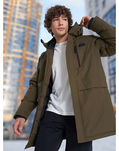 Пуховик мужской, Зеленый Fila