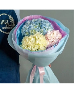 Букет гортензий Цветник цветы и подарки