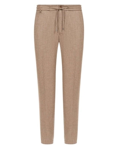 Джоггеры из шерсти и кашемира Stefano ricci