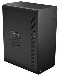 Корпус mATX CS-110-S-BK-v1 4711099476824 черный, без БП, USB3.0, 2*USB2.0 Aerocool