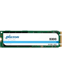 Накопитель SSD M.2 2280 MTFDDAV240TDS-1AW1ZABYY 5300 PRO 240GB SATA 6Gb/s 3D TLC 540/310MB/s 67K/40K IOPS MTBF 3M Micron