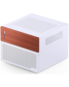 Корпус mini-ITX N4 White белый, без БП, 120mm fan, USB 3.0, USB Type-C Jonsbo