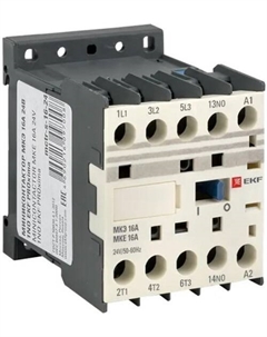 Контактор Mctr-s-16-24 МКЭ 16А 24В 1NO Ekf