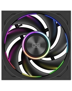 Вентилятор для корпуса F7 X120 ARGB BK 120x120x28mm, 3000RPM, 83CFM, 33.1dBA, 4-pin PWM, ARGB, black Pccooler