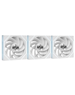 Вентилятор для корпуса G99.12RTL1W3W.R0 120mm, 2300rpm, 83.4CFM, 34dBa (3-pack) Lian li