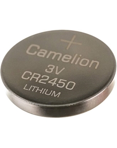 Батарейка Camelion CR2450 BL-1 Camelion 3072 (CR2450-BP1, батарейка литиевая,3V)