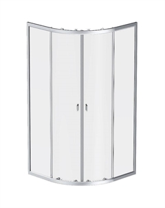 Душевой уголок X-Joy Twin Slide 90x90 W88G-205-090MT без поддона профиль матовый Хром стекло прозрачное Am.pm.