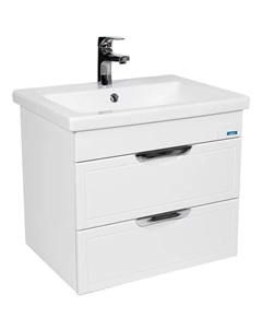 Тумба под раковину Лима 60 VLIM60CO-T2YP подвесная Белая Viant