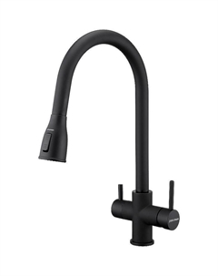 Смеситель для кухни Lange La214212-401 Антрацит Paulmark