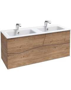 Тумба под раковину Sherwood 120 EB1834RU-P6 подвесная Натуральный дуб Jacob delafon