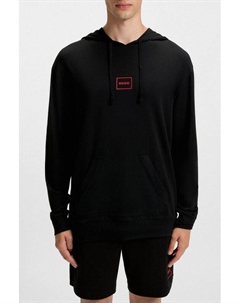 Худи хлопковое с карманом Hugo