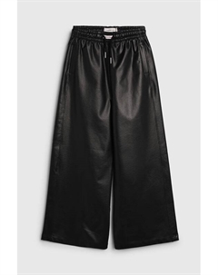 Брюки из искусственной кожи на кулиске Calvin klein jeans