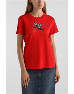 Футболка хлопковая с принтом Levi's®