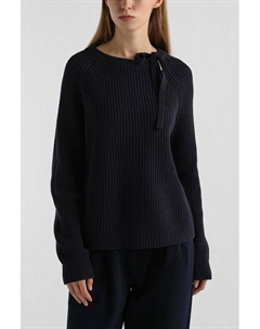 Джемпер в рубчик с бантом S.oliver