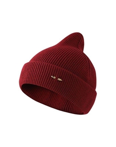 Шапка с отворотом и декором Hatparad