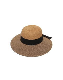Шляпа плетеная с лентой Fabretti