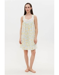 Ночная сорочка хлопковая с принтом Eileen west
