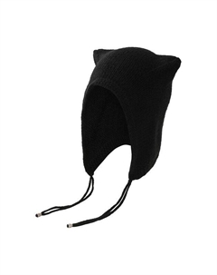 Шапка-чепчик с ушками на завязках Hatparad