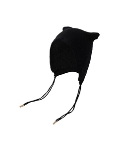 Шапка-чепчик с ушками на завязках Hatparad