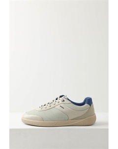 Кеды комбинированные с логотипом Hugo