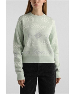 Джемпер с принтом Hugo blue