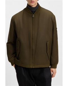 Куртка-бомбер хлопковая Hugo