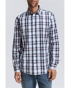 Рубашка хлопковая в клетку Tom tailor