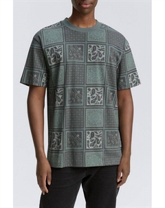 Футболка хлопковая с принтом Tom tailor