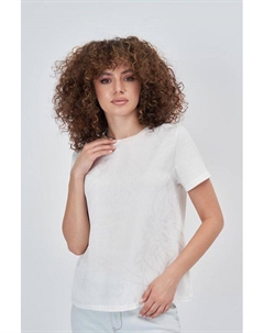 Блуза хлопковая с принтом Electrastyle