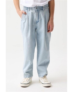 Джинсы свободного кроя на эластичном поясе Смена