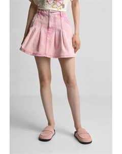 Юбка мини джинсовая со складками Hugo blue