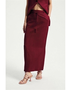 Юбка льняная прямого кроя Nume