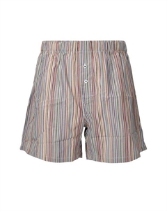 Шорты хлопковые пижамные на эластичном поясе Paul smith