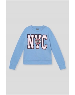 Свитшот хлопковый с принтом Ovs