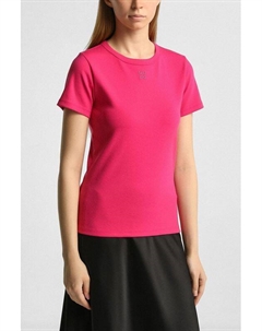 Футболка хлопковая с логотипом Hugo