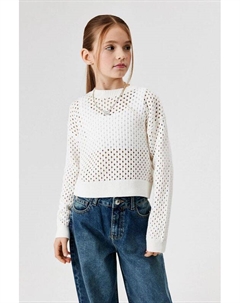 Джемпер хлопковый ажурный Acoola