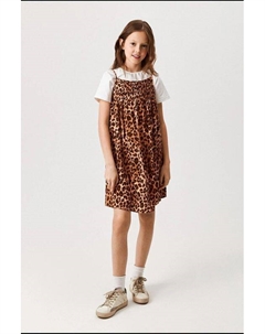 Платье 2в1 с анималистичным принтом Acoola
