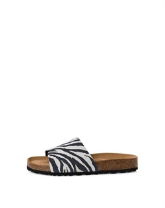 Пантолеты шлепанцы с принтом Tamaris