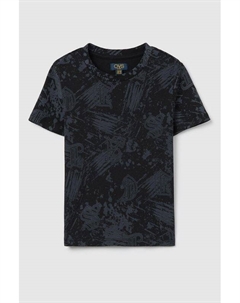 Футболка хлопковая с принтом Ovs