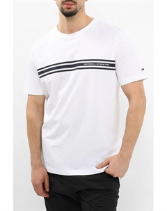 Футболка хлопковая с логотипом Tommy hilfiger