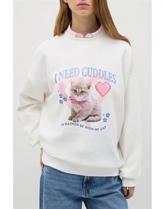 Свитшот с принтом Baby angel