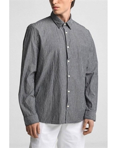 Рубашка хлопковая в полоску Marc o'polo