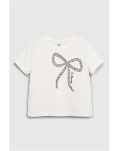 Футболка хлопковая с принтом Ovs