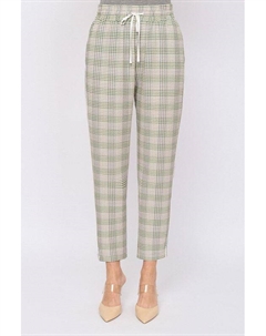 Брюки на кулиске в клетку Franco vello